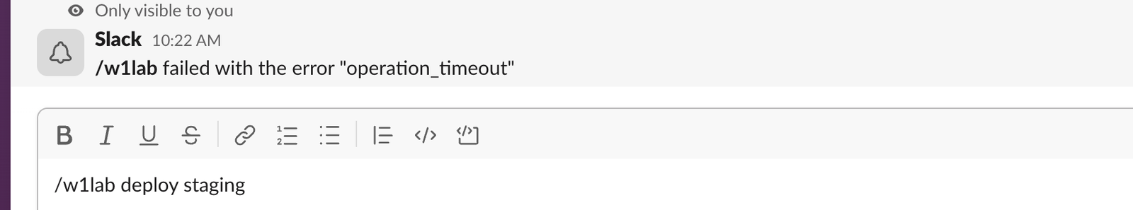 Slack web: 